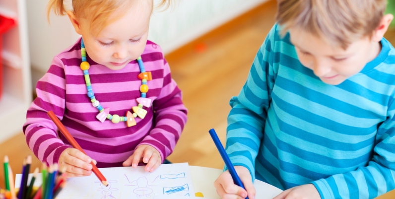 Children drawing Children drawing